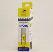 чернила Epson 106 (ET-7700, ET-7750, L7160, L7180, L7188), 70 мл, Yellow, Ink-mate (в упаковке)