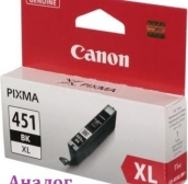 Струйный картридж Canon CLI-451XL BK